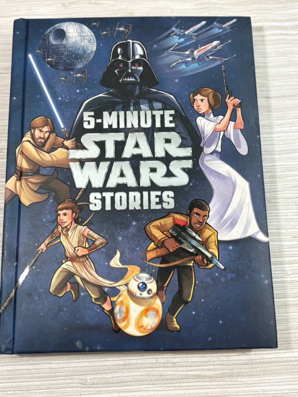 Star Wars 5-Minute Stories Book - Black, White, Blue